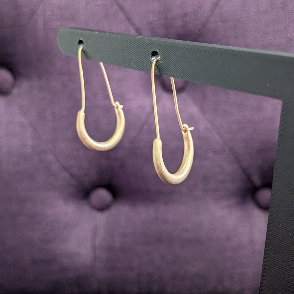 Hoop Drop Earrings - Women Jewelry - Picture 2 of 4